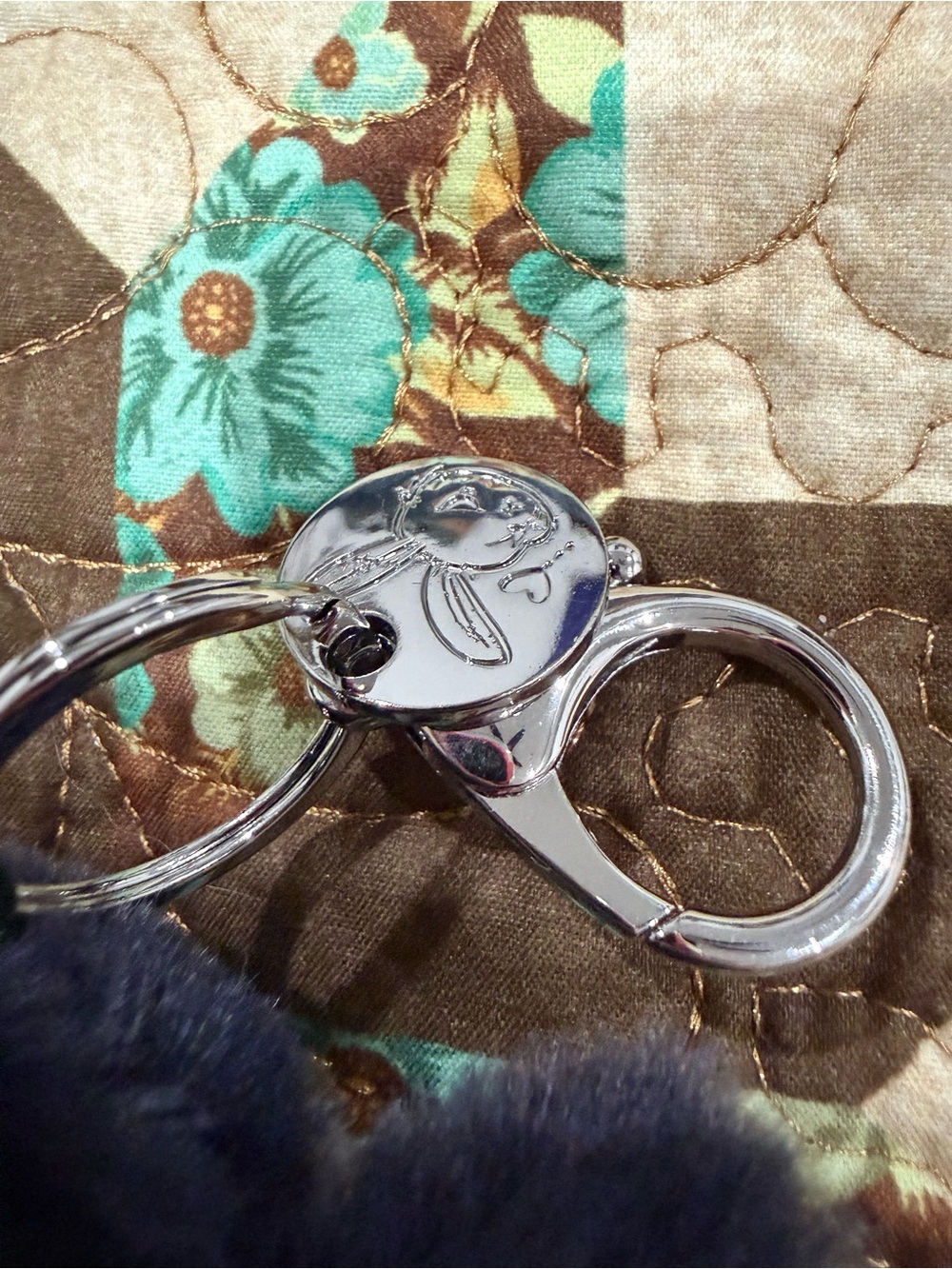 Victorian McGee's Cheshire Cat Plush Keychain Accessory by Plushie Dreadfuls - Picture 4 of 5